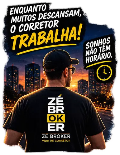 Enquanto muitos descansam, o corretor trabalha