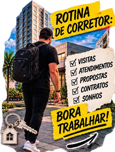 Rotina de corretor