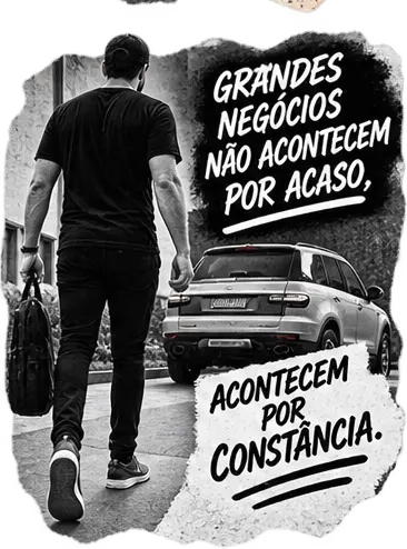 Grandes negócios não acontecem por acaso