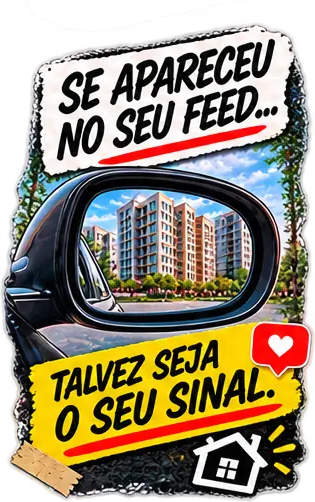 Se apareceu no seu feed