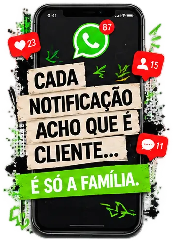 Cada notificação acho que é cliente