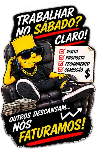 Trabalhar no sábado? Claro!